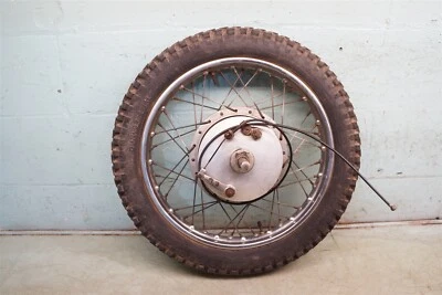 Norton N15CS G15 CS 750 1968 Atlas P11 N15 incomparable *2666B freno de rueda delantera  Foto 1 de 4