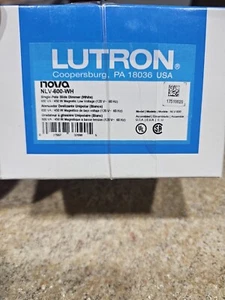 LUTRON NLV-600-WH. Einpoliger Dimmschalter 120v.  - Bild 1 von 2