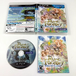 Rune Factory: Tides of Destiny (PlayStation 3, 2011) CiB completo con estuche manual - Imagen 1 de 11