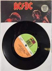 AC/DC – That's The Way I Wanna Rock N Roll 7" vinyl record PROMO 1988 rock - Picture 1 of 16