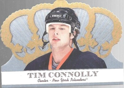 2000-01 Pacific Crown Royale Tim Connolly 66 New York Islanders Die Cut Hockey   - Image 1 of 4