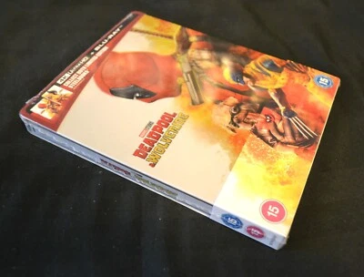 Blu Ray Movie Steelbook - Marvel Deadpool & Wolverine  4K 2024 - Image 1 of 4