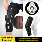 Men Honeycomb Knee Pad Guard Sport Antislip Basketball Leg Long Sleeve Protector