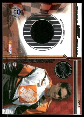 2003 Press Pass Eclipse Race Used Tire #DT5 Tony Stewart & Bobby Labonte /999 - Image 1 of 2
