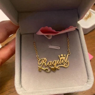 Custom Name Necklace Gift for Her, Personalized Any Name Pendant for Bridesmaids - Image 1 of 4