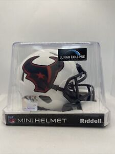 Houston Texans Riddell Lunar Eclipse Mini Football Helmet