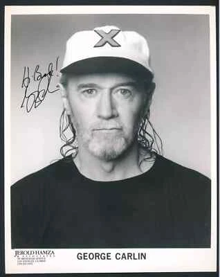 GEORGE CARLIN 8X10 SIGNED PHOTO AUTOGRAPH HBO ORIGINAL SIGNATURE POSTER REPRINT