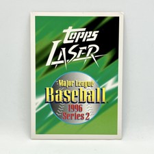 1996 Topps Laser Major League Series 2 checklist Derek Jeter Mike Piazza Ripken
