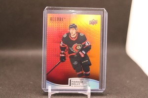 2021-22 UD ALLURE RAINBOW RED / ORANGE ROOKIE #R-46 SENATORS - PARKER KELLY