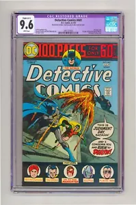 1974 Detective Comics #441 CGC 9.6 R 1. App Lt. Harvey Bullock - Bild 1 von 2