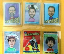 5 Skateboarding Trading Cards CROMER,  PASTRAS, LEE,  BARLETTA, MARK GONZALES