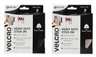 VELCRO Brand Heavy Duty Stick On Tape 50mm x 2.5m - White & Black