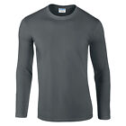 Gildan Mens Soft Style Long Sleeve T-Shirt (BC488)