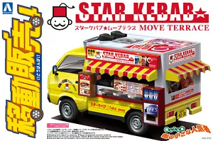 1:24 Scale Aoshima Star Kebab Food Japanese Truck Model Kit - JDM - Picture 1 of 3