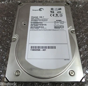 Seagate Cheetah ST3300007FCV 300GB 10K Rpm FC Hard Drive 9X1007-131 No Caddy - Picture 1 of 1