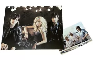 Foto autografa firmata The Band Perry 8,5x11! Con foto di prova! Gruppo Musica Country! - Foto 1 di 3