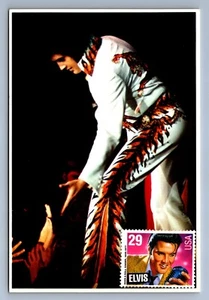 Postcard Vtg People Famous Musician Elvis Presley Singer 4x6 - Picture 1 of 2
