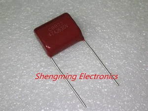 100 Stck. 474J 0,47uF CBB 630V 470nF metallisierter Filmkondensator P=15 mm - Bild 1 von 1