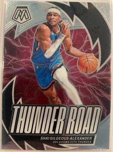 2023-24 Panini Mosaic Thunder Road Shai Gilgeous-Alexander #4 Oklahoma City - Imagen 1 de 1