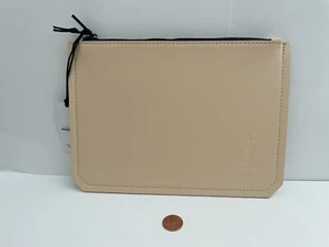 Yves Saint Laurent YSL Beaute Makeup Kosmetiktasche Kulturbeutel Reise Flachbeutel - Bild 1 von 5