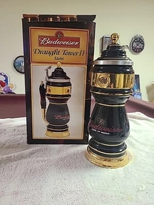 Anheuser Busch Budweiser Draght Tower II Bierstein CS542 #00412 Neu in OVP 2003 - Bild 1 von 16