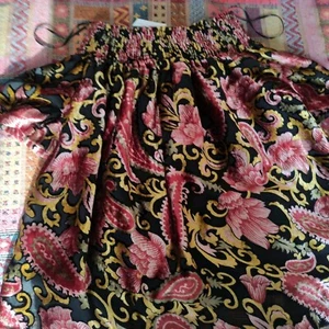 Anthropologie New Seen Worn Kept Devore Bardot Velvet Top Size 10. - Picture 1 of 13