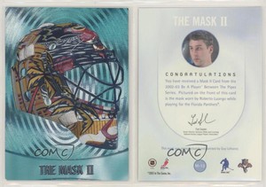 2002-03 ITG Be A Player Between the Pipes The Mask II Roberto Luongo #M-13 HOF