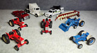 Vintage ERTL Farm Toys, 1:64 Scale - Tractors, Trucks, Rake, etc... LOT OF 9 ☆
