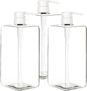 Youngever 3er-Set 1L Pumpflaschen für Shampoo & Lotionen - Bild 1 von 5