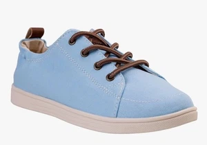 Spenco Santa Clara Heathered Sneaker Size 7W Blue Glass - Picture 1 of 7