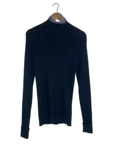 PRADA Knit & Sweater (thin) 50 Cotton Black amas 2022 766 Used - Picture 1 of 8