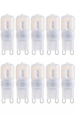 20 G9 LED Bulb 2.5W 3000K Warm White (Pack of 10 x2) - Image 1 of 4