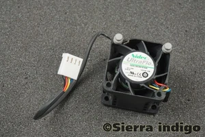 Nidec UltraFlo V40S12BUB5-57A05 12Vdc 0.53A 40mm x 28mm 4-Pin 4-Wire Fan IBM - Picture 1 of 1