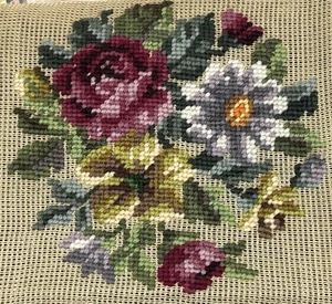 Tapices apunta preelaborados lona floral rosa margarita 6,5 pulgadas - Imagen 1 de 3