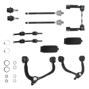 4WD 12pc Front Upper Control Arm Tierod Sway Bar K80308 For 09-14 Ford F-150 - Picture 1 of 8