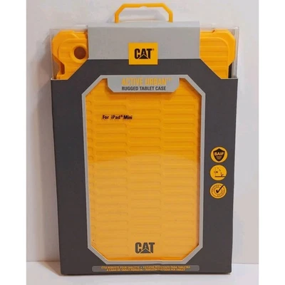 NWT Caterpillar CAT Active Urban Rugged Tablet Case for iPad Mini Yellow - Image 1 of 4