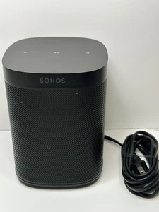 Sonos One SL Black Wireless WiFi Smart Speaker - Picture 1 of 7