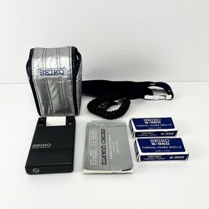 Sistema de impresora Seiko SP11-02 con papel térmico S-950, cable, manual y estuche - Imagen 1 de 21
