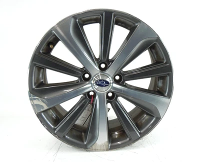 2015 16 17 18 2019 Subaru Legacy Sedan 18x7.5 Alloy Wheel Rim 10 Spoke OEM - Image 1 of 4