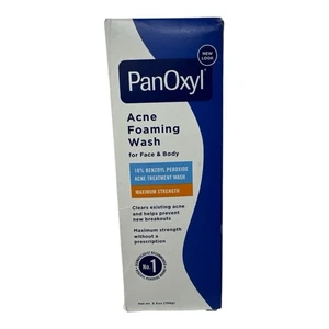 PanOxyl Antimicrobial Hydrating Acne Creamy Wash, Exp 10/26 - Picture 1 of 5