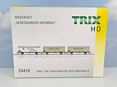 (4459) Trix H0 24422 Kokswagen-Set „Max-Hütte“ der DB in OVP - Bild 1 von 3