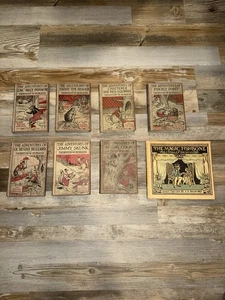 Lot Of 6 1900’s Thornton W Burgess Adventures Book Lot + Charles Dickens Book - Picture 1 of 9