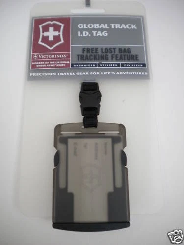 New Victorinox Global Track ID Tag (JUST LUGGAGE TAG) TRACKING NOT SUPPORTED