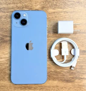 Apple iPhone 14 - 128GB - Blau (Vollständig entsperrt) - Sehr guter Zustand - Bild 1 von 9