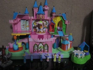 Vintage Bluebird Polly Pocket Disney Magic Kingdom Magical Miniatures Castle - Picture 1 of 24