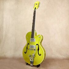 Gretsch G6120T-HR Brian SETZER Signature Hot Rod Hollow Body Bigsby, Lime Gold for sale