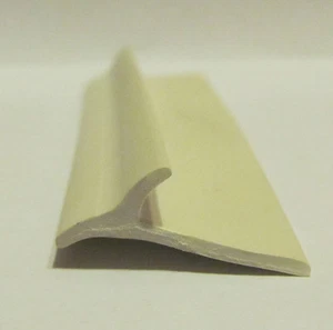 20 Feet Cream Flexible Reverse Cove Cabinet Molding Trim Wall Ceiling RV Marine  - Picture 1 of 5