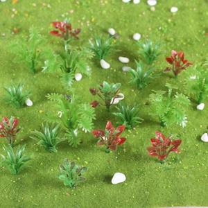 90pcs Model Trees Plants Flower Shrubs Bush Train Scenery Architecture Landscape - Picture 1 of 13
