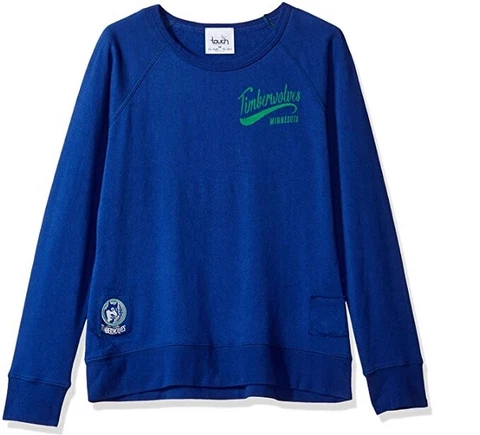 NBA Minnesota Timberwolves Women's Size Small Reversible Pullover Sweatshirt Cover