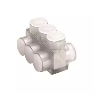 Burndy BIBD6002 2 Port Double Sided Entry Multi-Tap Connector 4 AWG to 600 MCM - Picture 1 of 1